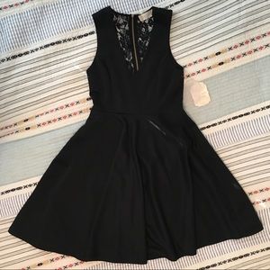 Altar'd State Black A-line Dress